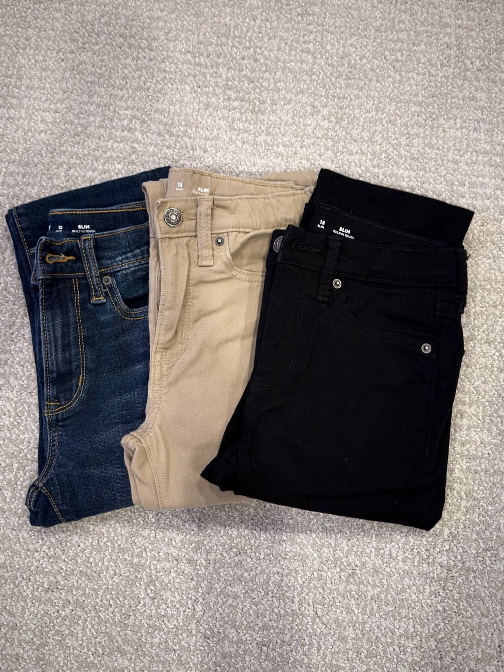 Boys Old Navy Slim Jeans - 3 pack